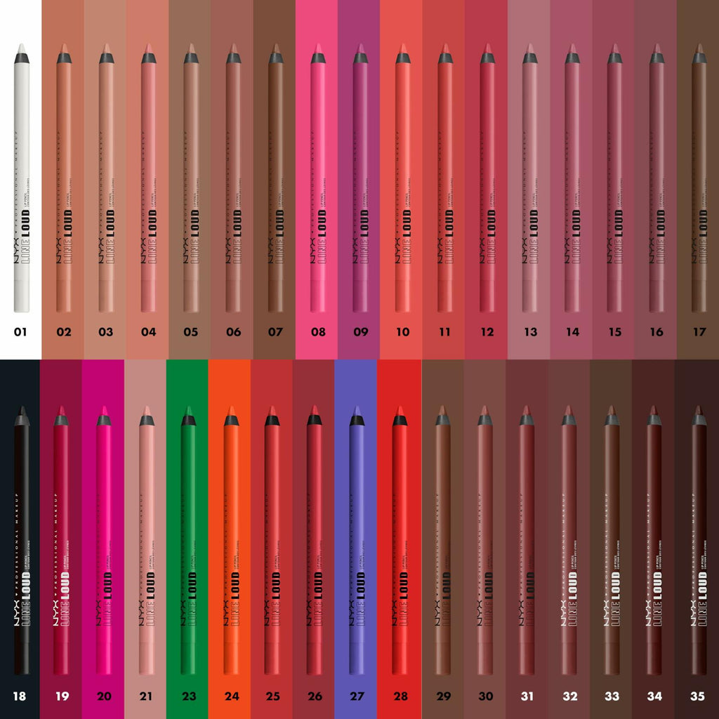 NYX PROFESSIONAL MAKEUP Line Loud LipLiner Longwear Pigmented TooBlessed 0.042oz