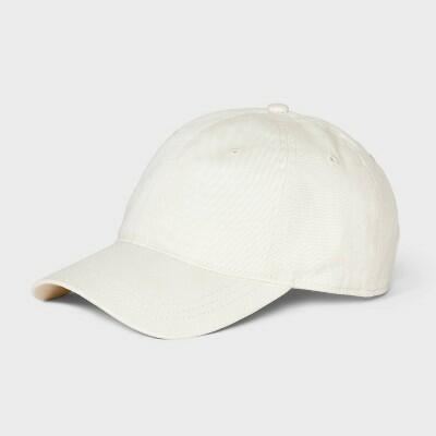 [Like New] Universal Thread Twill Baseball Hat Adjustable Cotton Beige Size Adjustable