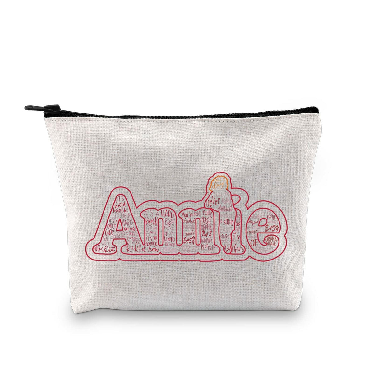 G2TUP You're Never Fully Dressed Without a Smile Makeup Bag Travel Toiletry Bag