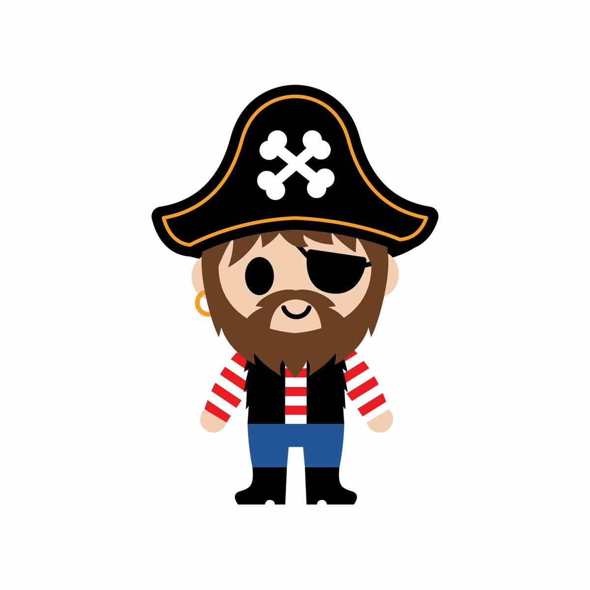Boo Boo Buddies Kids Adhesive Bandages Pirate Skull Style 24 Count