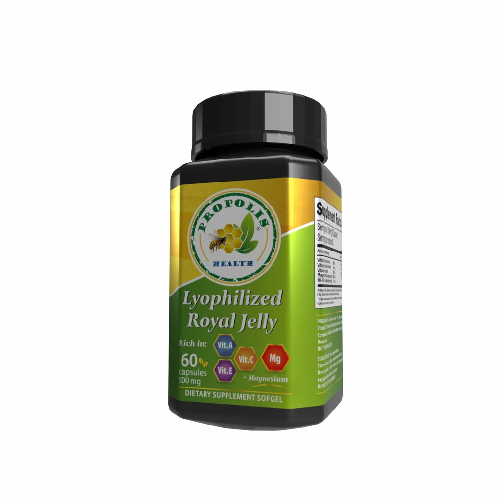 BestBy03/26 Propolis Health Pure Royal Jelly 15mg 10HDA Magnesium 300mg