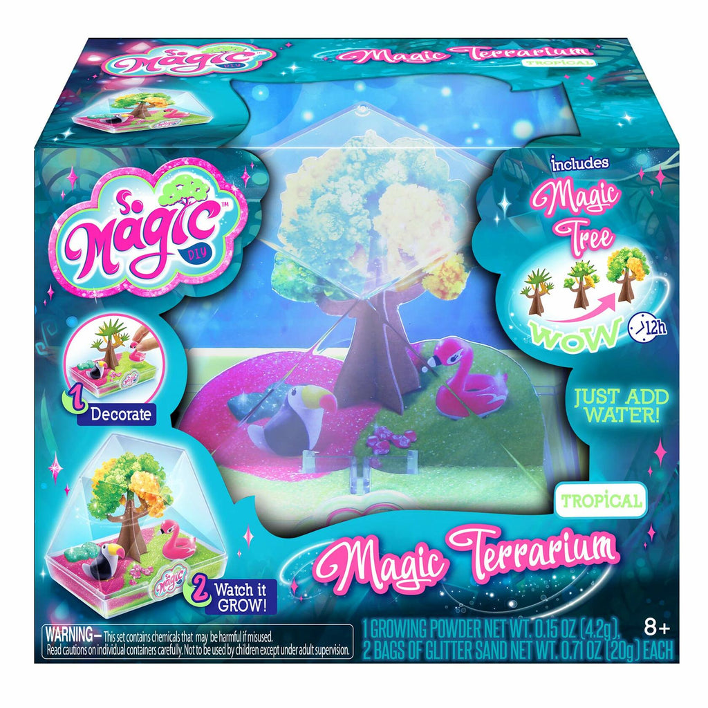 Canal Toys So Magic DIY Medium Magic Terrarium Kit Tropical