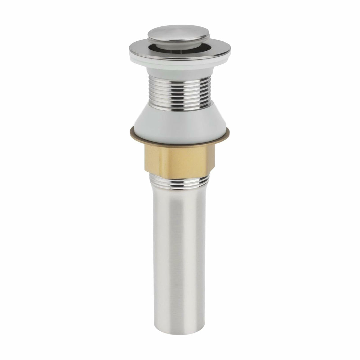 [Like New] SG Store Stainless Steel Sink Drain Plug 18x3cm for Non-Overflow Basin Kitchen