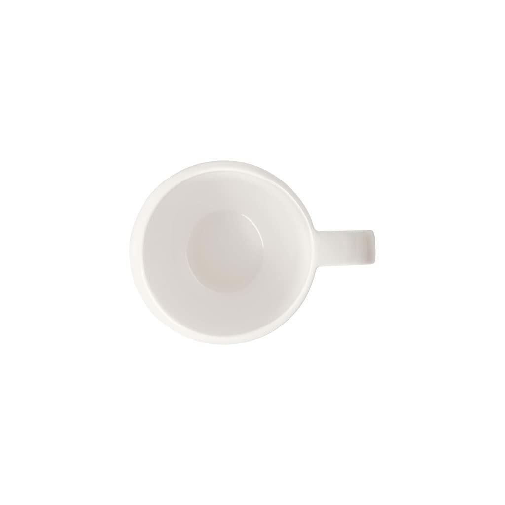 Villeroy & Boch NewMoon Mug Porcelain 10.5oz Creamy White Dishwasher Safe