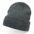 2PCS Parent-Child Beanie Hat Winter Knitted Warm Family Hats Set Beige
