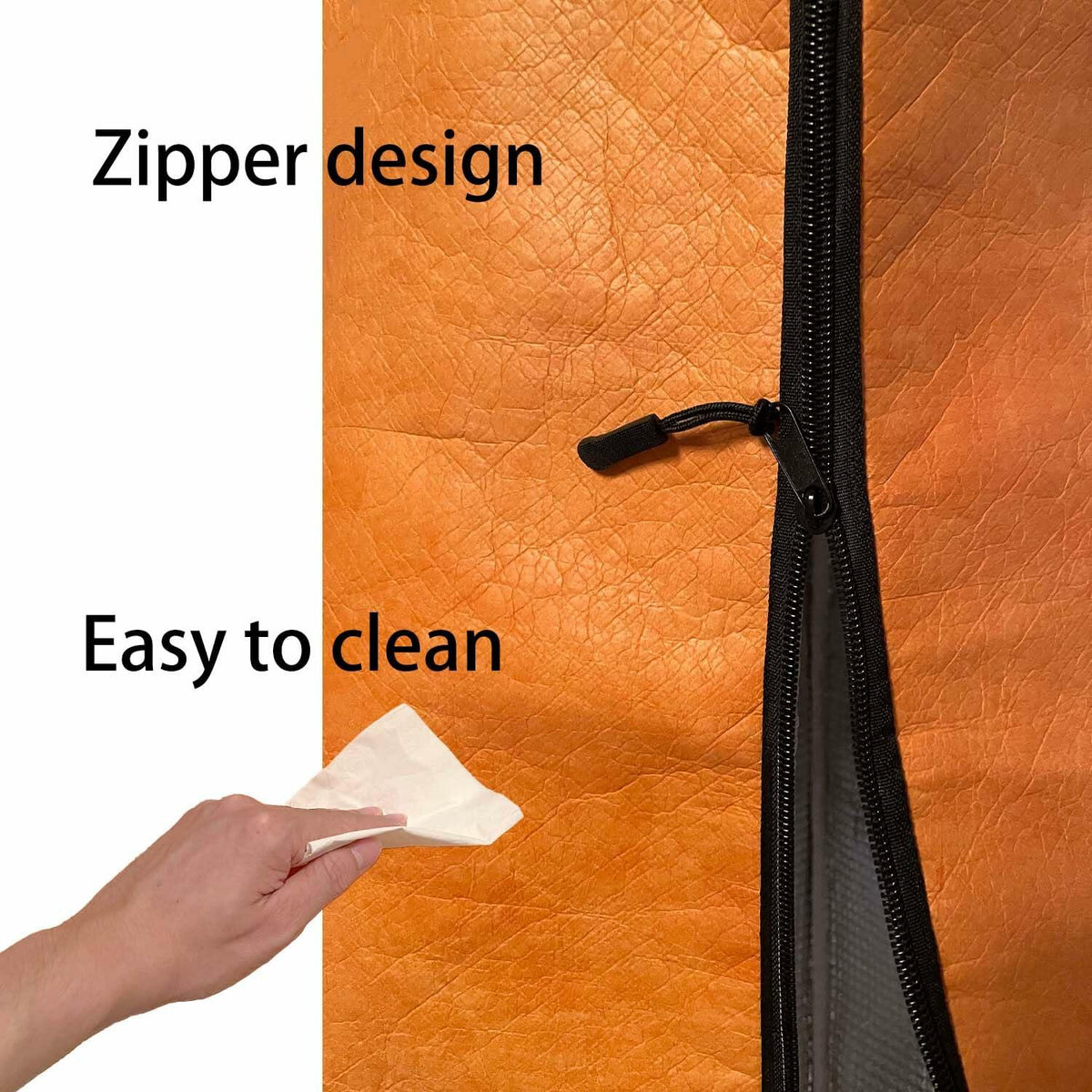 ZDH BBQ Blanket Meat Resting Bag 21in Yellow Reusable Foldable Washable
