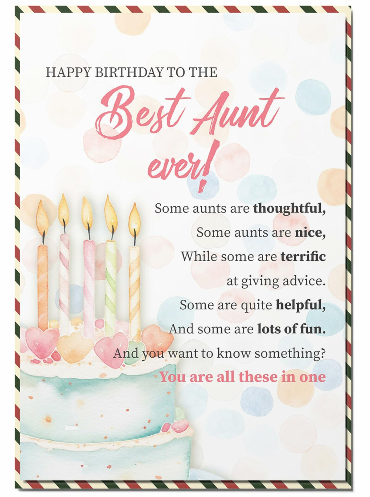 BlinkWishes Birthday Card for Bonus Brother with Envelope and Seal