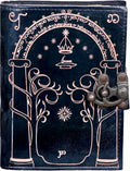 EHH Celtic Cross Leather Journal Hardcover Spell Book Vintage Diary Black