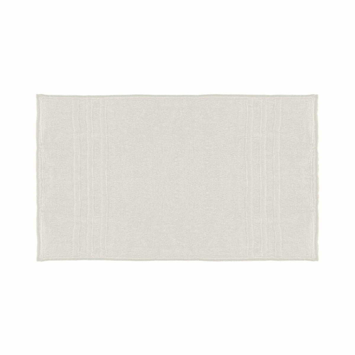 Mosobam Luxury Turkish Bath Mat 20x34 White 1000 GSM Bamboo Viscose Cotton