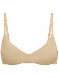 REORIA Wireless Bra Teardrop Seamless Light Lift Clay Size 34DD