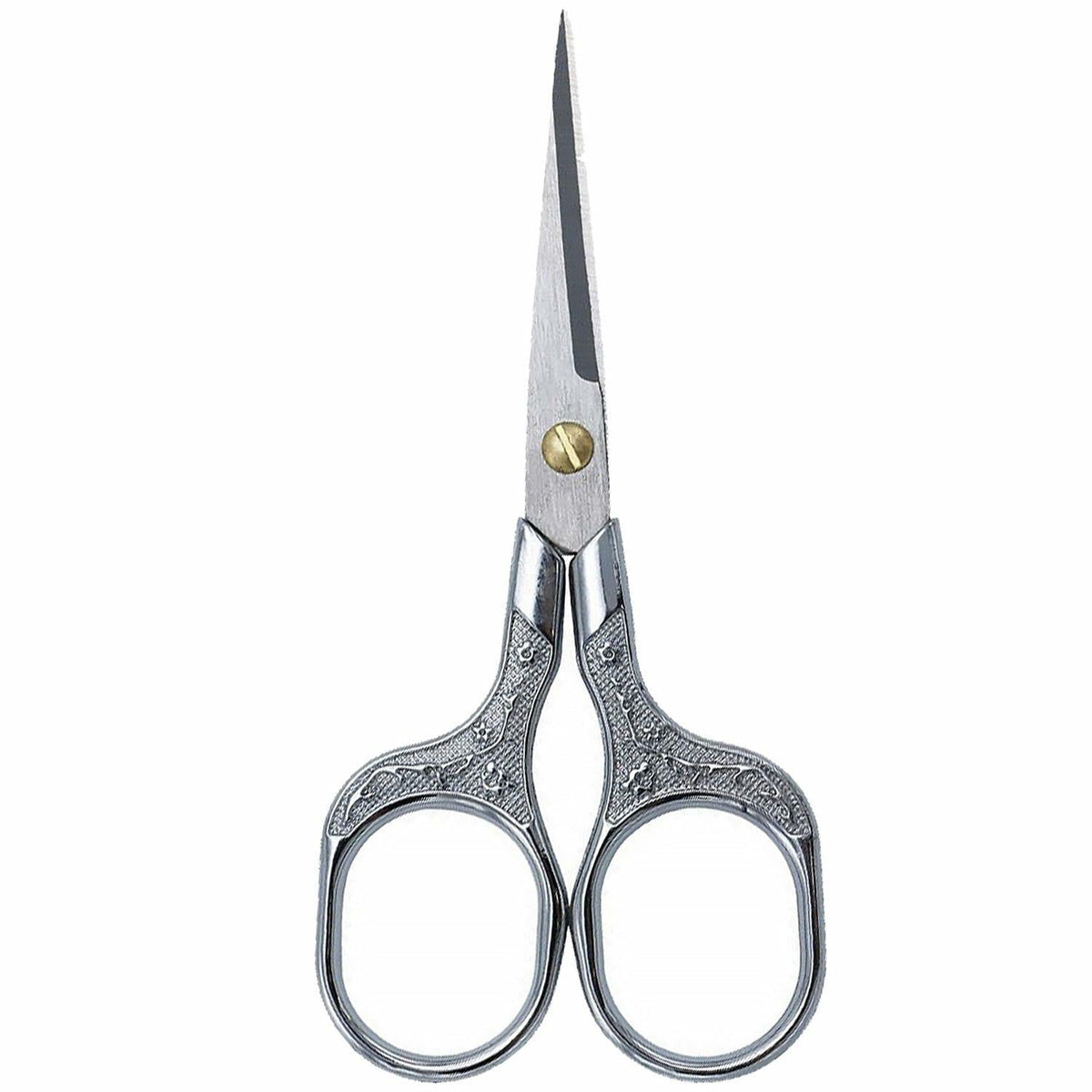 ABAJI Mini Scissors Stainless Steel Blade Metal Handle 2 Pack Office Craft