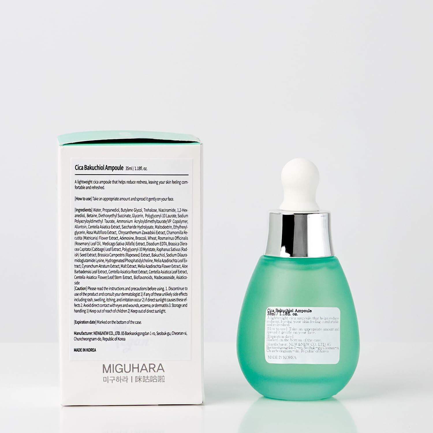 Cica Bakuchiol Blemish Ampoule | Korean Skincare Ampoule (35ml/1.18 fl.oz.)