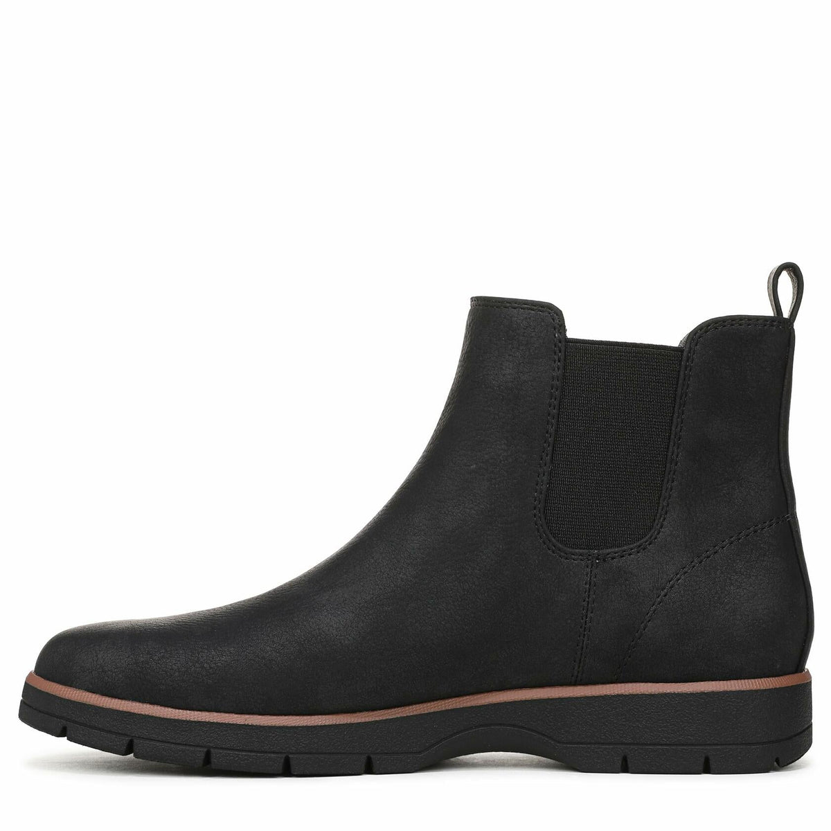 Dr. Scholl's Women's Northbound Ankle Boot Black Smooth Size 8 W
