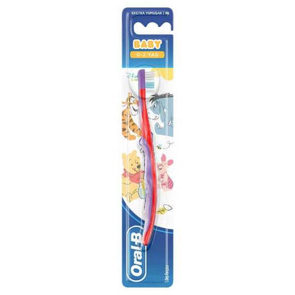 Oral-B Winnie Baby Toothbrush Extra Soft for Ages 0-2