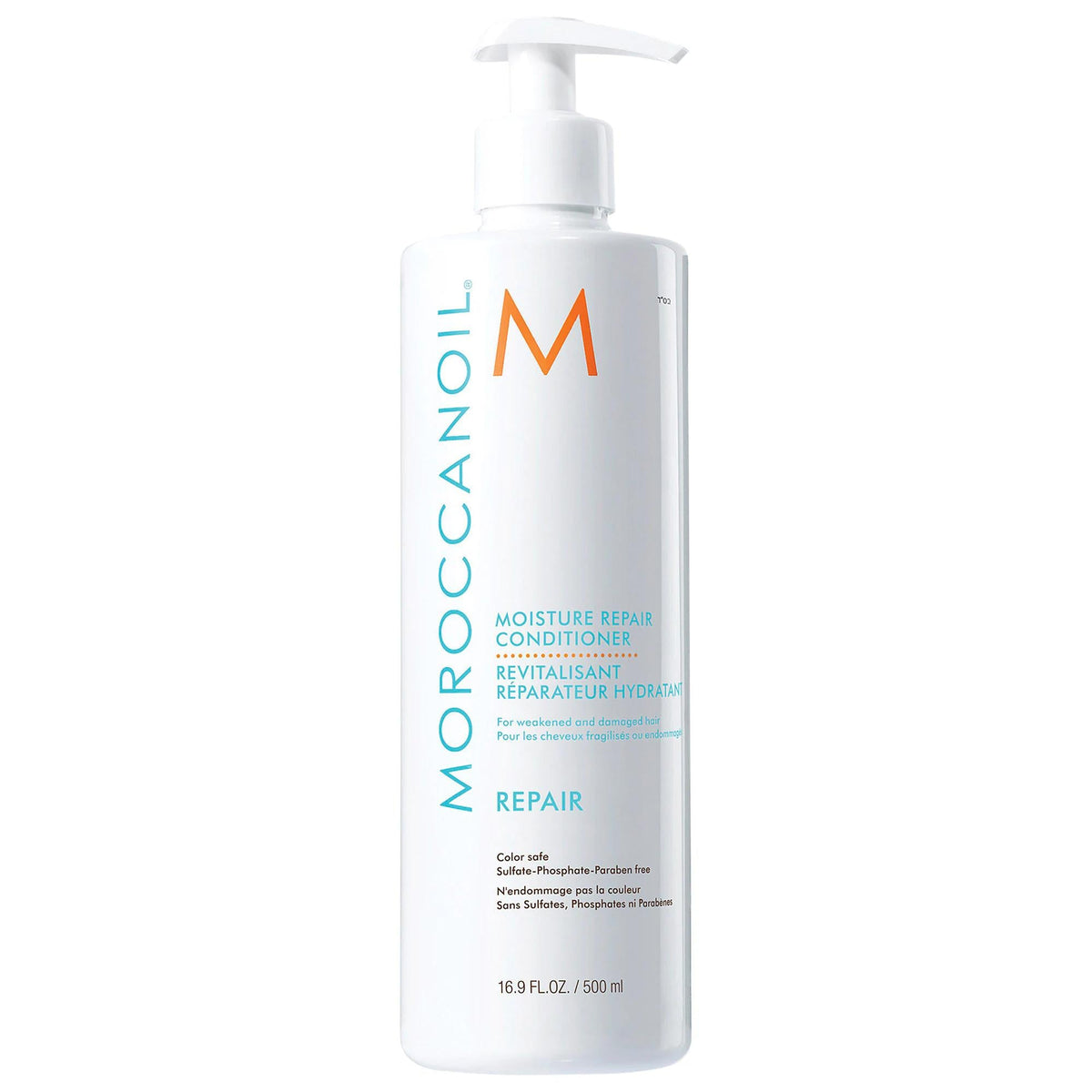 Moisture Repair Conditioner | Hydrating Argan & Keratin Treatment for Dry, Damaged, Color-Treated Hair | Sulfate & Paraben-Free