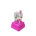 Trina 7-Piece Nail Care Tool Set for Prosthetic Nails - Professional Grooming & Care Tools