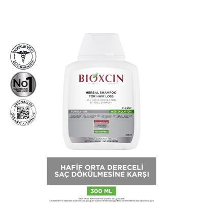 Bioxcin Anti-Hair Loss Shampoo for Oily Hair - Strengthens Hair Follicles, Prevents Hair Loss