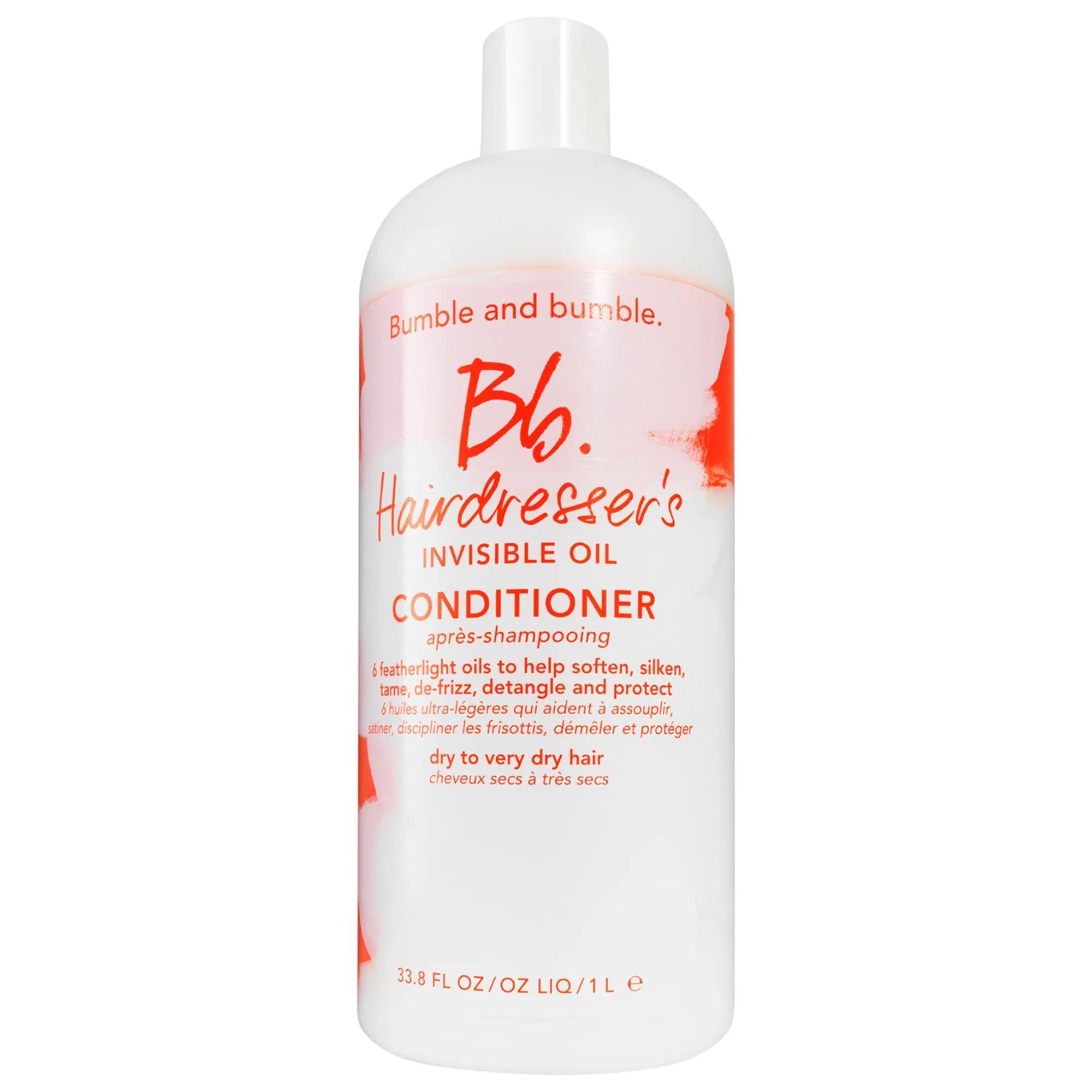 Hairdresser's Invisible Oil Conditioner: Hydrating, Frizz-Reducing & Shine Enhancing - Sulfate & Cruelty-Free