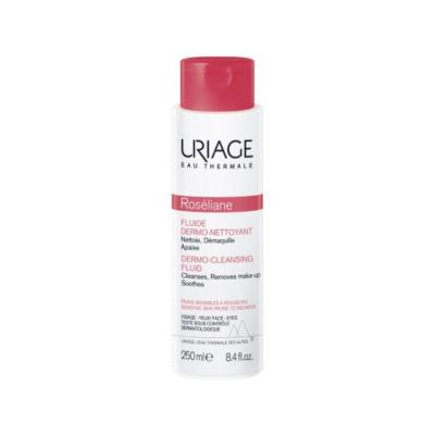 Uriage Roseliane Dermo-Cleansing Lotion - Gentle Makeup Remover & Moisturizer for Sensitive Skin