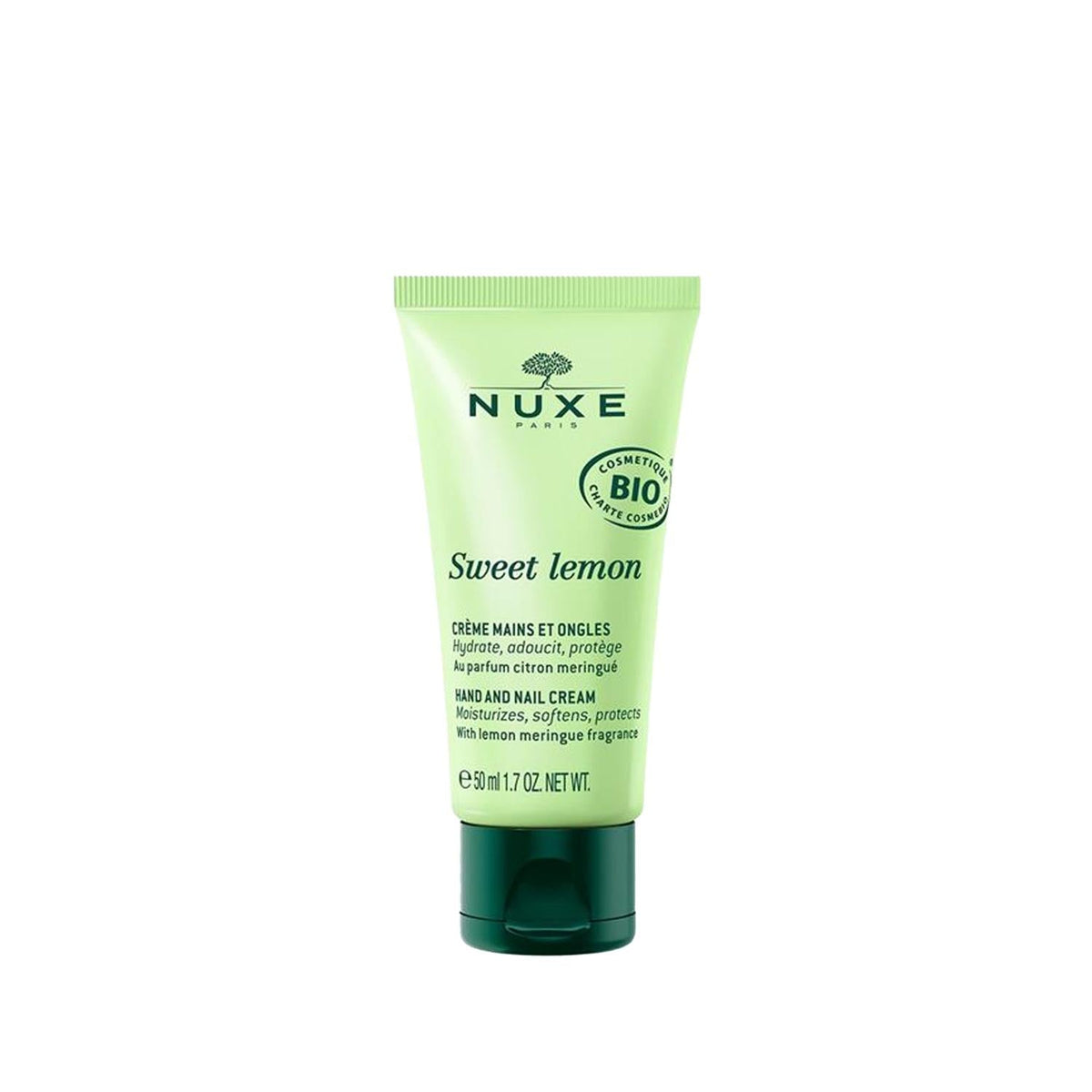 Nuxe Sweet Lemon Hand And Nail Cream - Moisturizing 50ml Hand Cream for Dry Hands and Nails