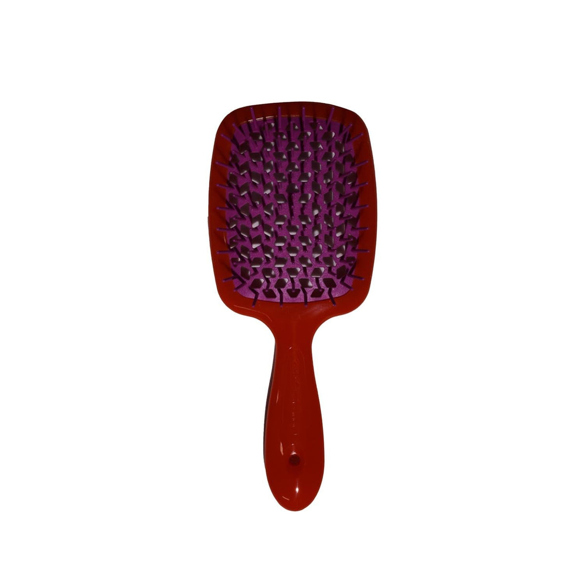 Janeke Superbrush Detangling Hairbrush in Orange & Purple
