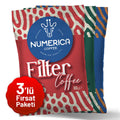 Numerica Ground Coffee Blend 3-Pack Trial Set for Coffee Machines - Filter Coffee Variety Pack