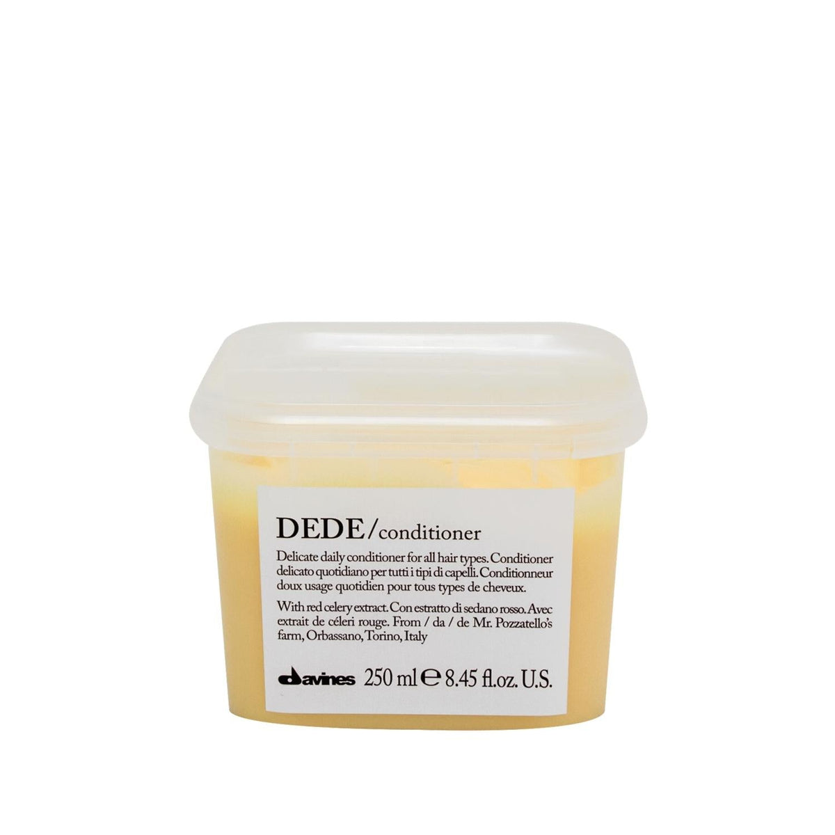 Davines Dede Hair Care Cream for Fine Hair - Nourishing, Protective, 250ml