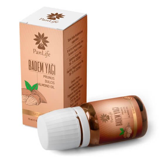 Panlife Pure Almond Oil for Nourishing Skin & Hair 10 ml
