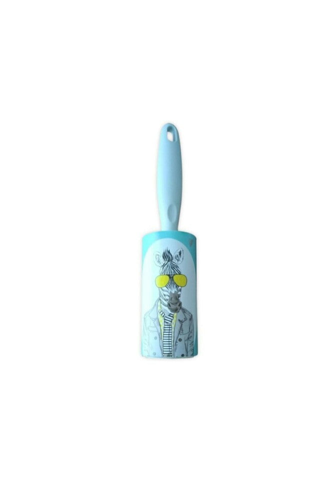 Pet Zoom Cat Pattern Lint Roller for Pet Hair 60 Sheets
