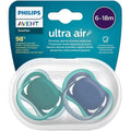 Philips Avent Ultra Air Pacifier for 6-18 Months 2-Pack