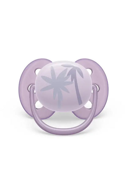 Philips Avent Ultra Soft Pacifier 0-6M 2-Pack Pink & Purple