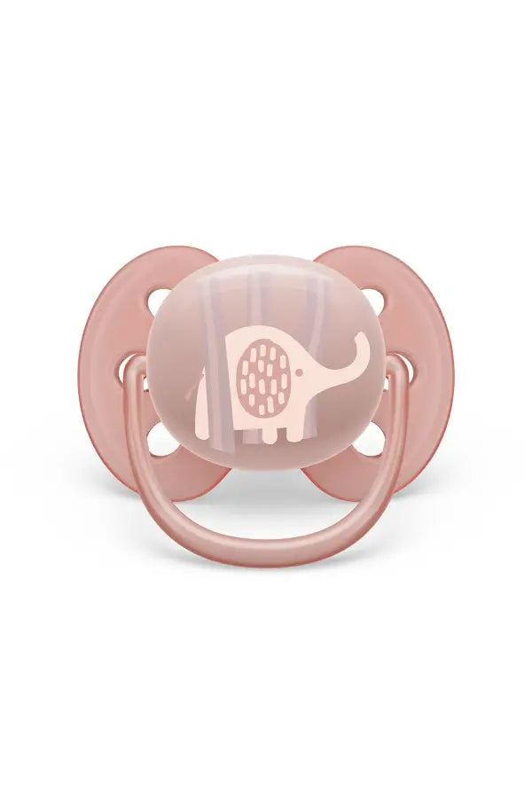 Philips Avent Ultra Soft Pacifier 0-6M 2-Pack Pink & Purple