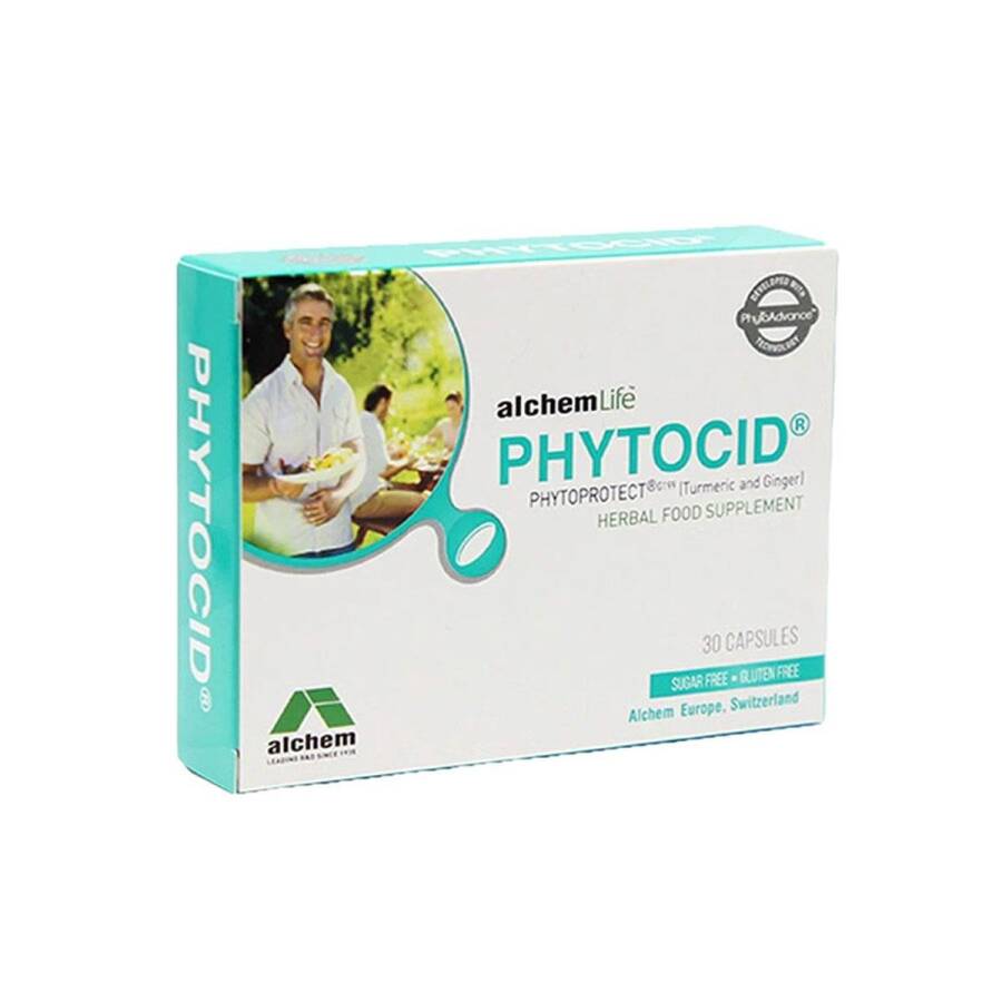 Alchem Life Phytocid Phyroprotect G199 Turmeric & Ginger 30 Capsules