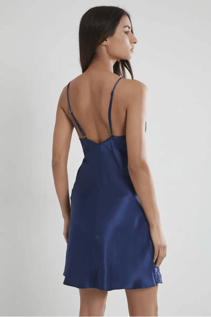 Pierre Cardin 624 Navy Blue Nightgown for Soft Comfort