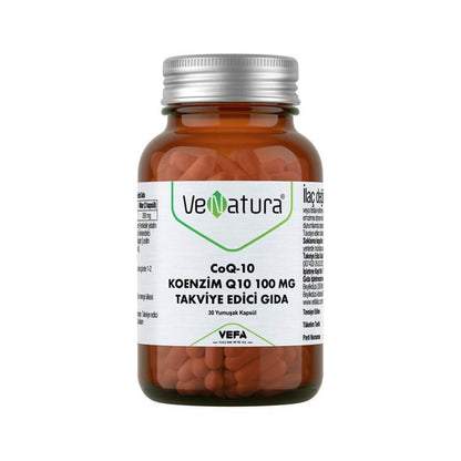 VeNatura Coenzyme Q10 100mg Dietary Supplement 30 Capsules