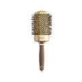 Olivia Garden Expert Blowout Speed Wavy Bristles Gold Brown Hair Brush 65mm - Efficient Detangling & Styling