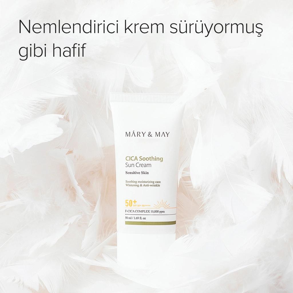 Mary & May Vegan Cica Sun Cream SPF 50+ PA++++ 50ml