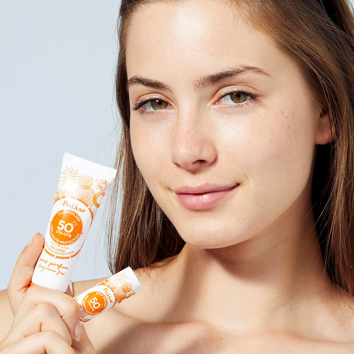 Polaar Sunscreen Kit SPF50+ Protective Duo Set (20ml & 4g)