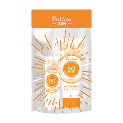 Polaar Sunscreen Kit SPF50+ Protective Duo Set (20ml & 4g)