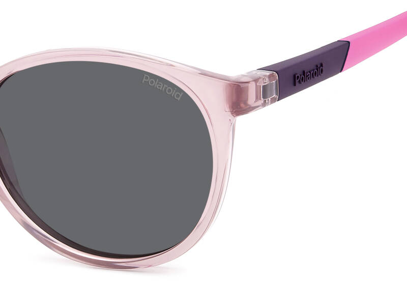 Polaroid Kids PLD 8059/S Grey Sunglasses for Ages 4-6