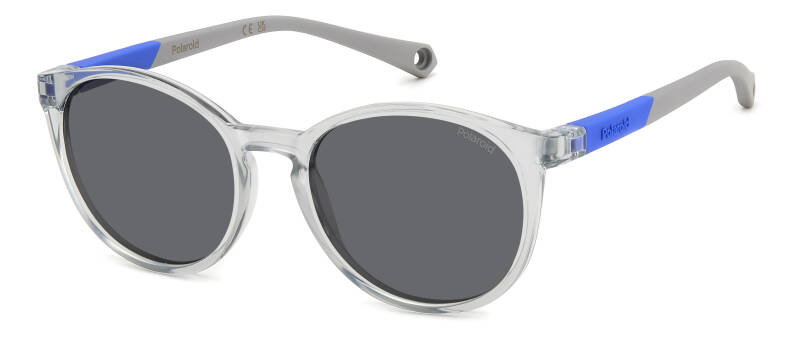 Polaroid Kids PLD 8059/S Grey Sunglasses (Ages 4-6)