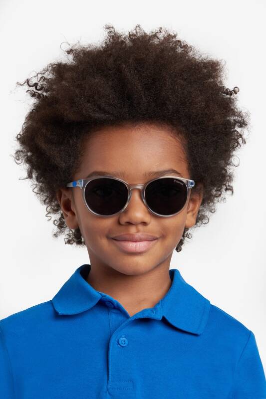 Polaroid Kids PLD 8059/S Grey Sunglasses 4-6 Years