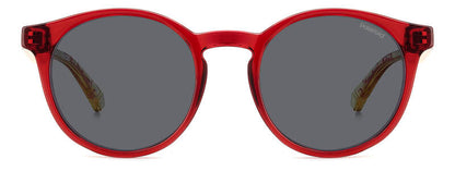 Polaroid Kids PLD 8061/S Grey Sunglasses for Ages 7-10