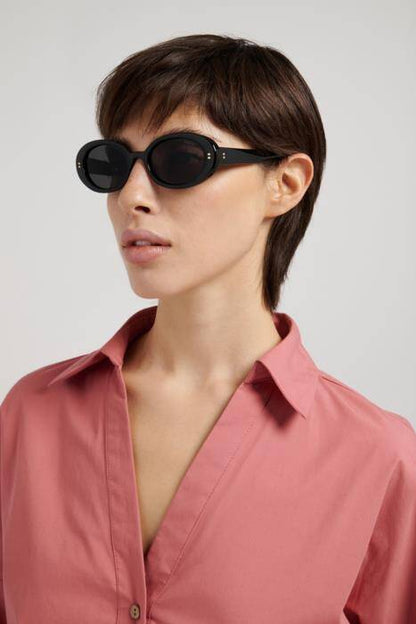 Polaroid Pld 6253/S/X Black Square Women's Sunglasses 52mm