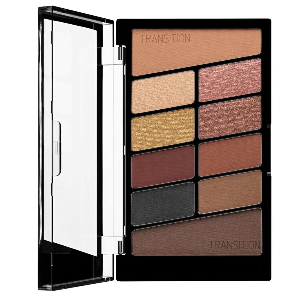 Wet n Wild Color Icon 10-Color Eyeshadow Palette - My Glamour Squad, Versatile Makeup for Diverse Looks