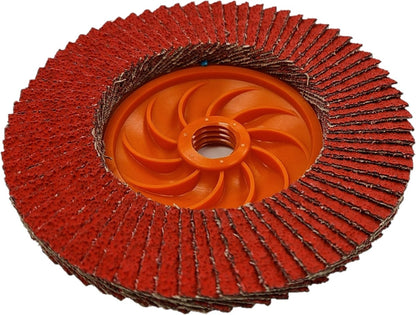 Preferred Abrasives Firestorm FasTrim® Hi-Density Trimmable Flap Discs 60 Ceramic Grit 10920T-FF