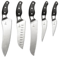 iCook 5-Piece Knife Set with Storage Tray