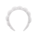 Propia White Spa Headband for Skincare Routines