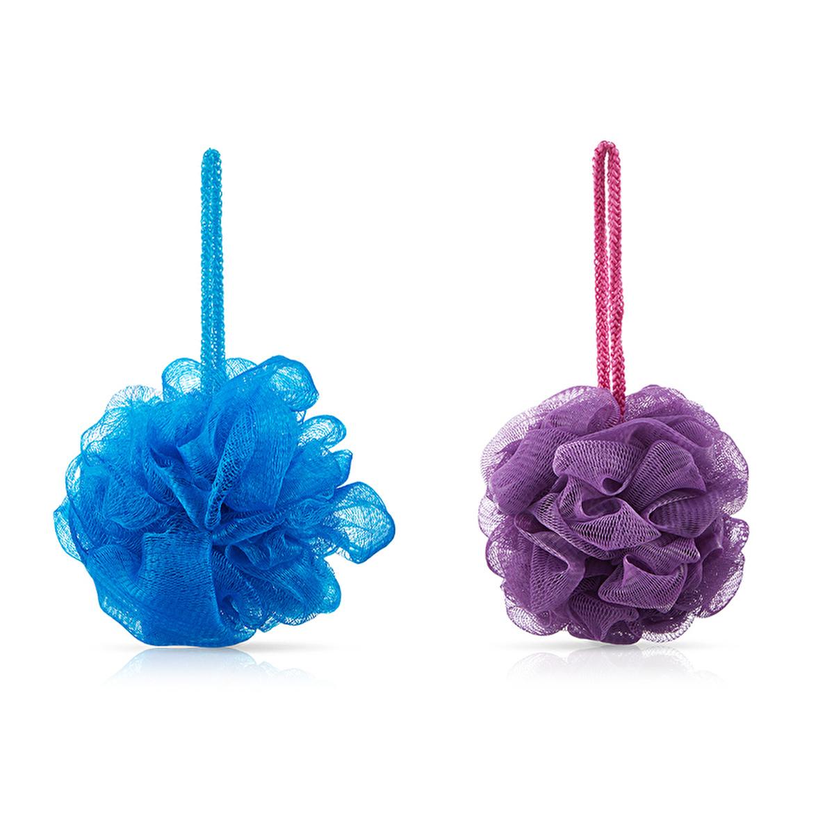 Eklips Exfoliating Bath Loofah Sponge - Enhances Lathering, Gentle Exfoliation, Machine Washable