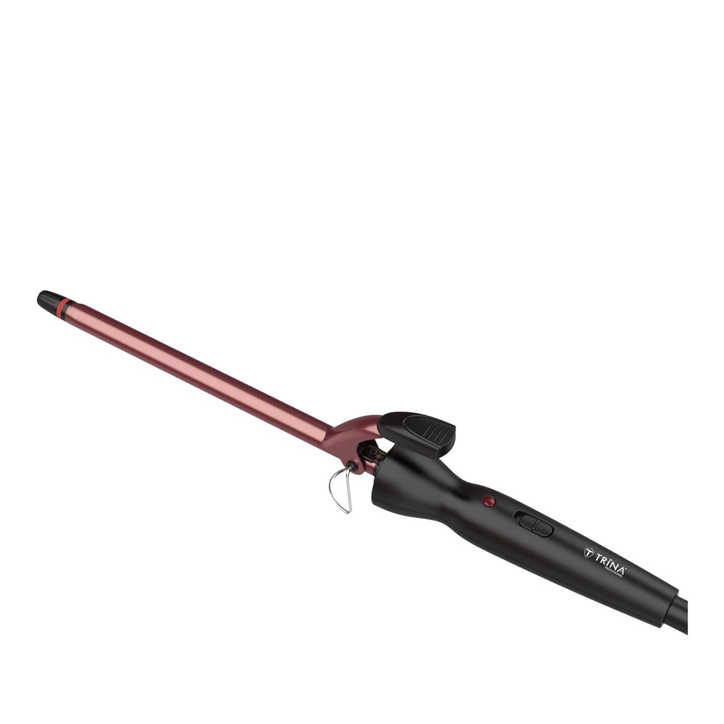 Trina 13 mm Bronze Ceramic Hair Curler - Ceramic Hair Curler with Bronze Coating for Reduced Damage
